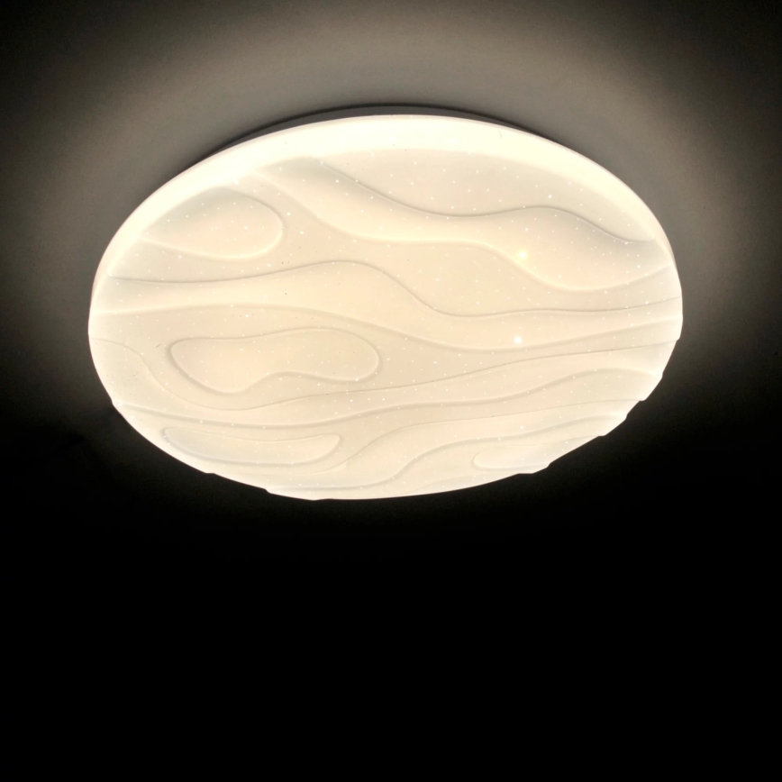 LED Kylpyhuoneen kattovalaisin CLOUD LED/18W/230V d. 33 cm IP44