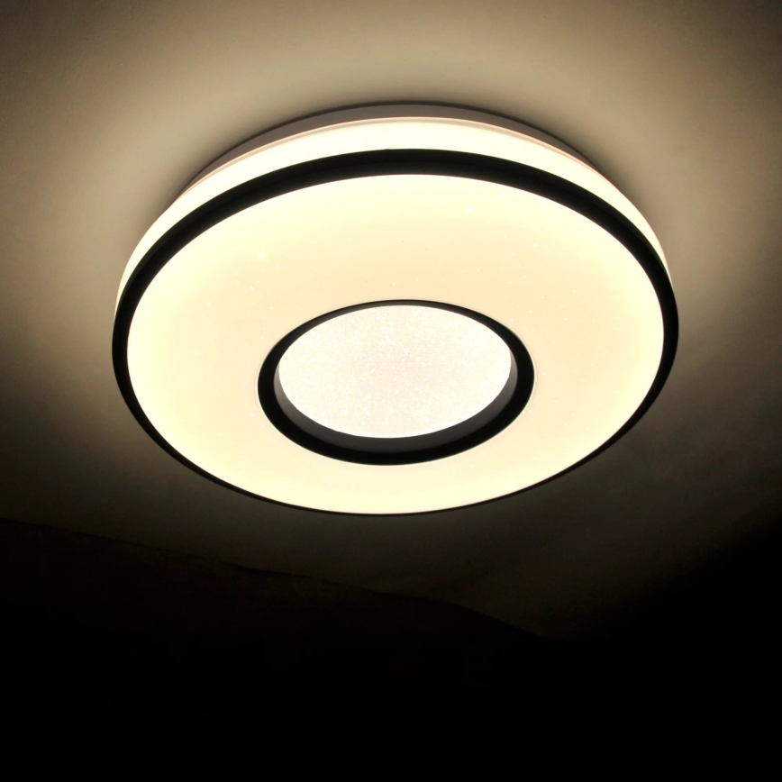 LED Kylpyhuoneen kattovalaisin DETROIT LED/24W/230V d. 39 cm IP44