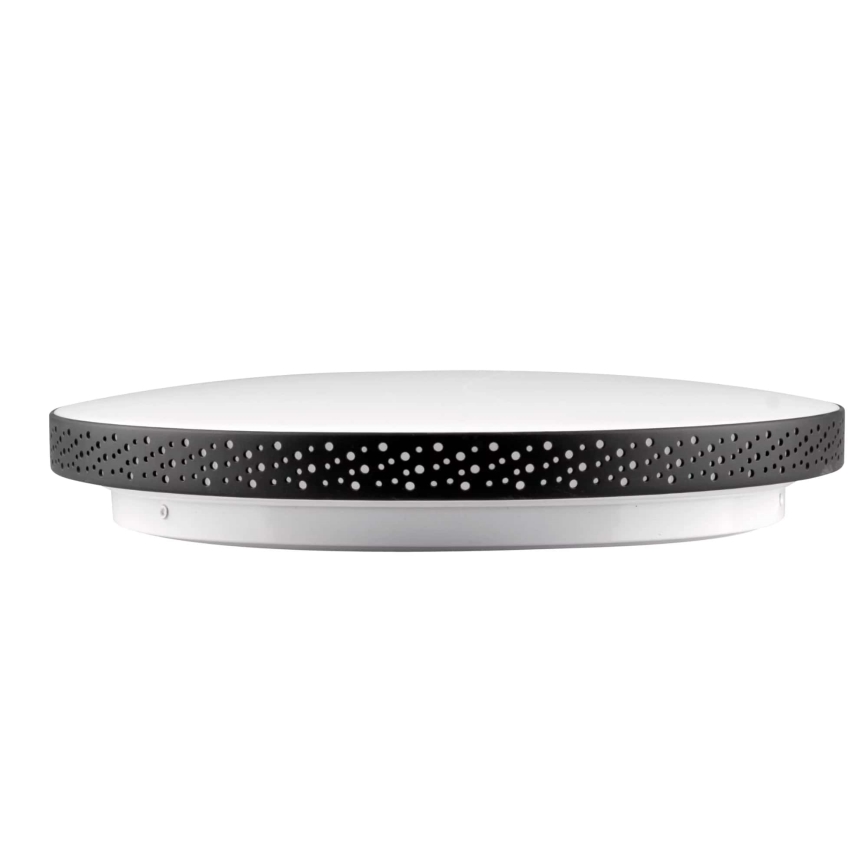LED Kylpyhuoneen kattovalaisin MOON LED/18W/230V musta IP44