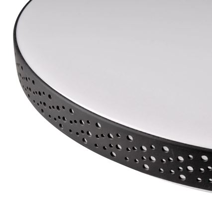 LED Kylpyhuoneen kattovalaisin MOON LED/18W/230V musta IP44