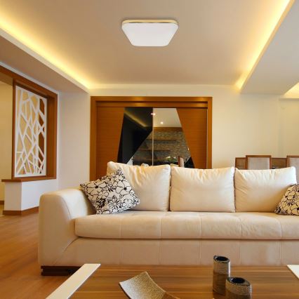 LED Kylpyhuoneen kattovalaisin NEMO LED/17W/230V IP44 kulta
