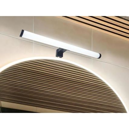 LED-kylpyhuoneen peilivalaisin LED/10W/230V 45 cm IP44 musta