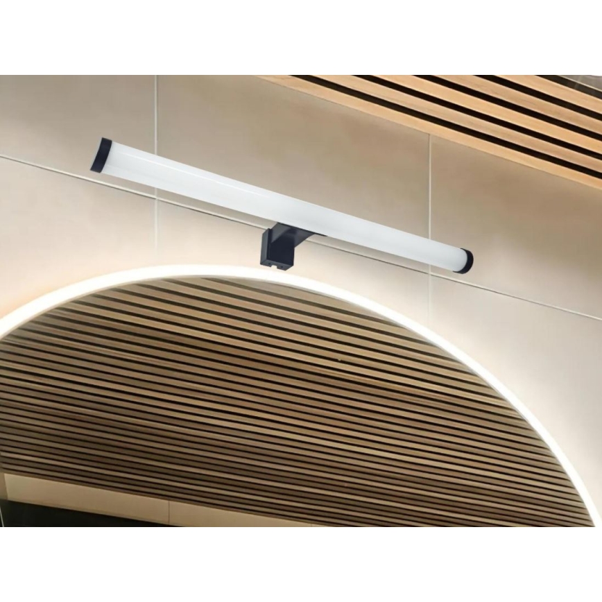 LED-kylpyhuoneen peilivalaisin LED/10W/230V 45 cm IP44 musta