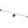 LED kylpyhuoneen peilivalaisin LED/12W/230V 59,5 cm IP44 musta