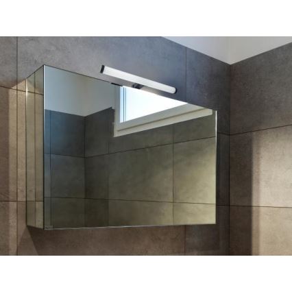 LED Kylpyhuoneen peilivalaisin LED/8W/230V 30 cm IP44 musta