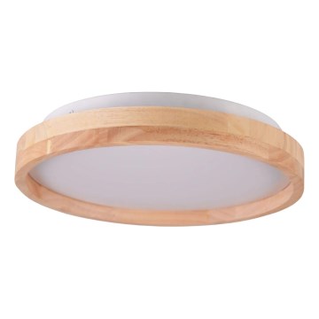LED-kylpyhuoneen puinen kattovalaisin LED/12W/230V halkaisija 27 cm IP44 tammi
