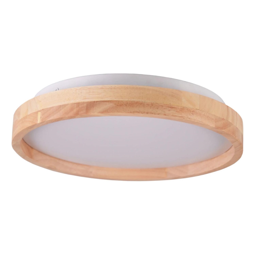 LED-kylpyhuoneen puinen kattovalaisin LED/12W/230V halkaisija 27 cm IP44 tammi
