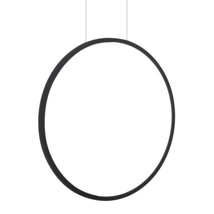 LED Kylpyhuoneen riippuvalaisin SATURNO LED/28W/230V halk. 50 cm IP44 antrasiitti