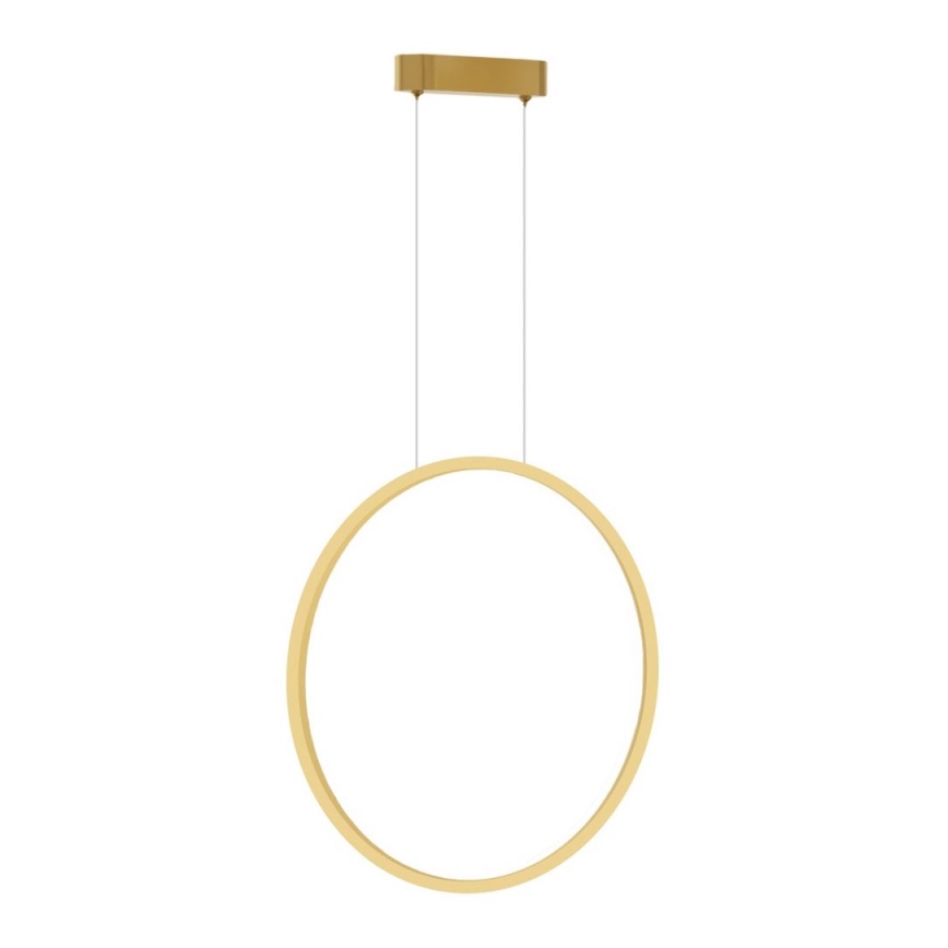 LED Kylpyhuoneen riippuvalaisin SATURNO LED/28W/230V halk. 50 cm IP44 kulta