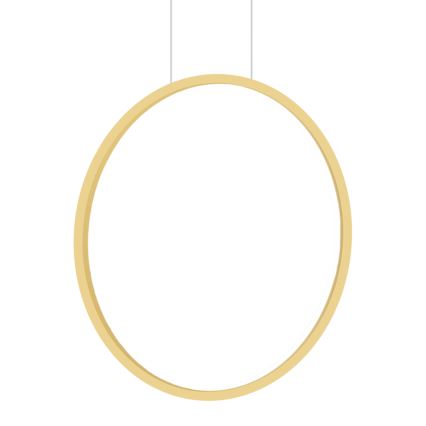 LED Kylpyhuoneen riippuvalaisin SATURNO LED/28W/230V halk. 50 cm IP44 kulta
