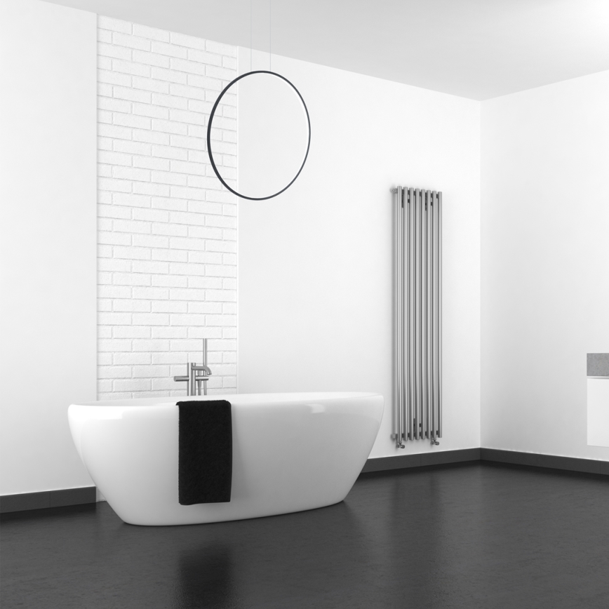 LED Kylpyhuoneen riippuvalaisin SATURNO LED/46W/230V halk. 80 cm IP44 antrasiitti