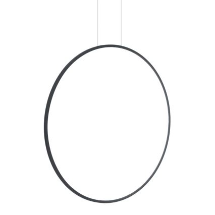 LED Kylpyhuoneen riippuvalaisin SATURNO LED/46W/230V halk. 80 cm IP44 antrasiitti