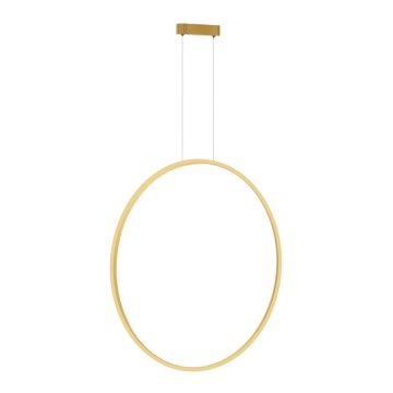 LED Kylpyhuoneen riippuvalaisin SATURNO LED/46W/230V halk. 80 cm IP44 kulta