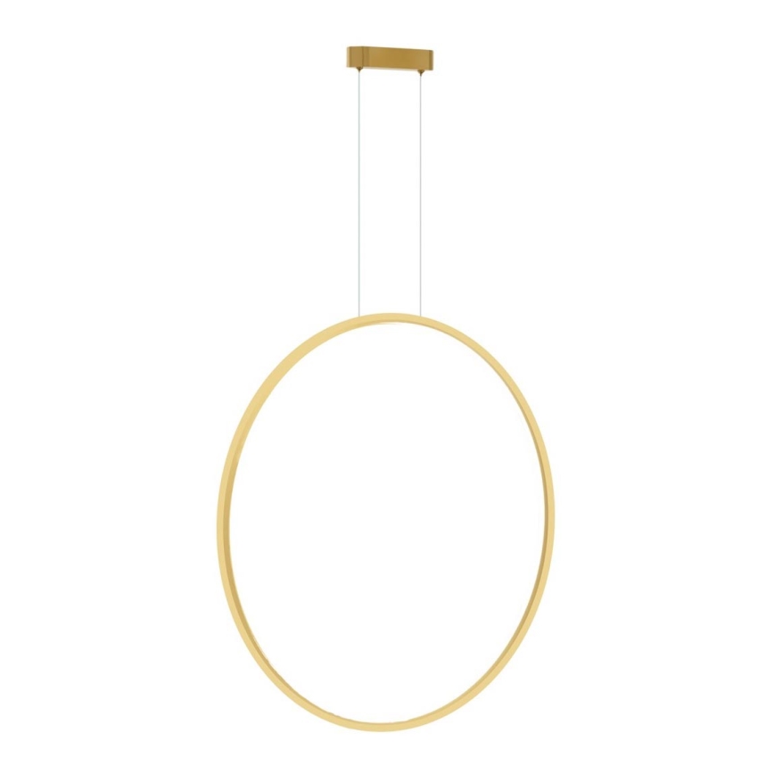 LED Kylpyhuoneen riippuvalaisin SATURNO LED/46W/230V halk. 80 cm IP44 kulta