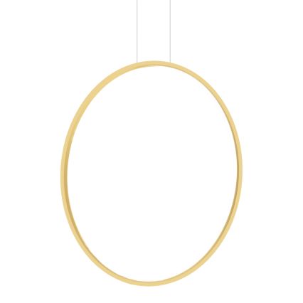 LED Kylpyhuoneen riippuvalaisin SATURNO LED/46W/230V halk. 80 cm IP44 kulta