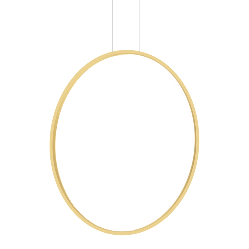 LED Kylpyhuoneen riippuvalaisin SATURNO LED/46W/230V halk. 80 cm IP44 kulta
