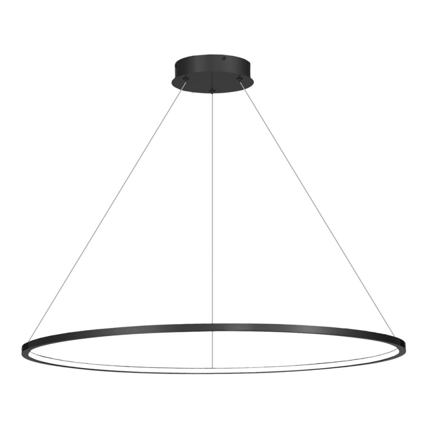 LED Kylpyhuoneen riippuvalaisin SATURNO LED/57W/230V halk. 100 cm IP44 antrasiitti