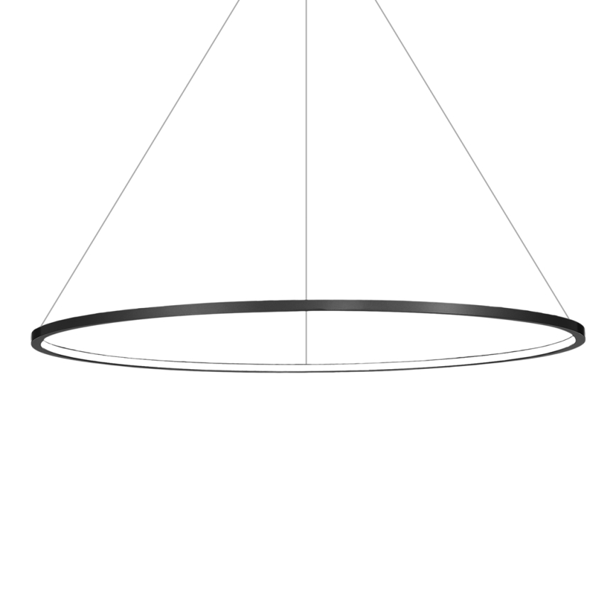 LED Kylpyhuoneen riippuvalaisin SATURNO LED/57W/230V halk. 100 cm IP44 antrasiitti