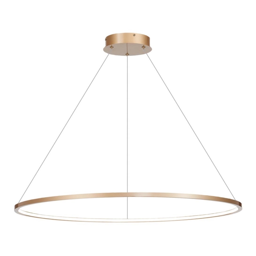 LED Kylpyhuoneen riippuvalaisin SATURNO LED/57W/230V halk. 100 cm IP44 kulta