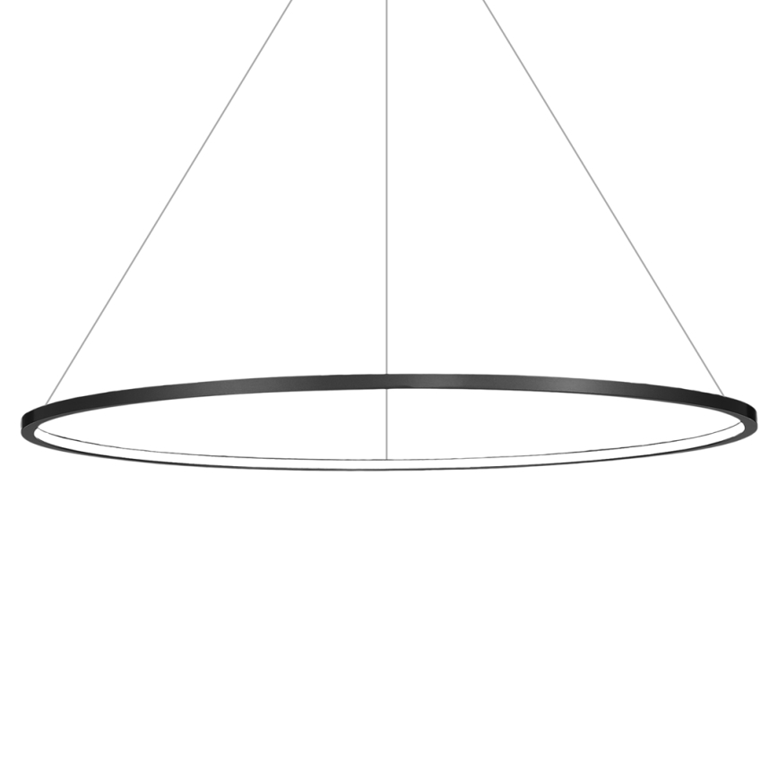 LED Kylpyhuoneen riippuvalaisin SATURNO LED/65W/230V halk. 120 cm IP44 antrasiitti