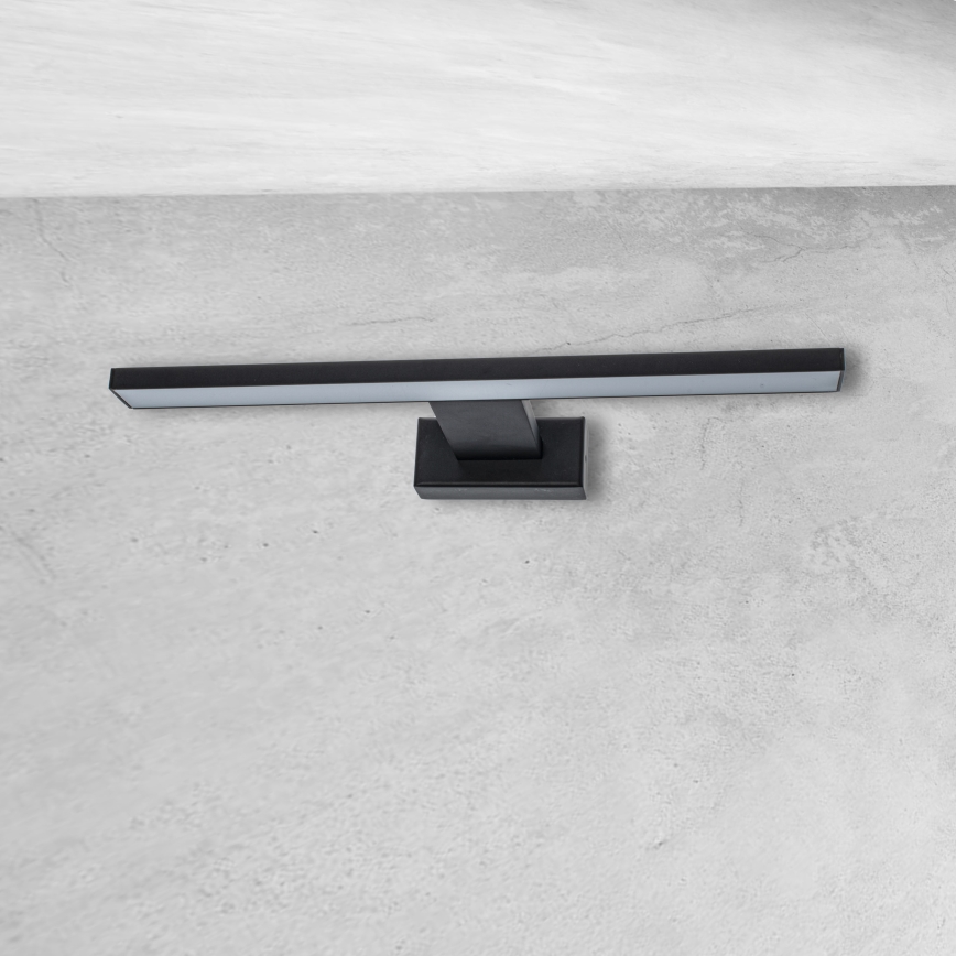 LED-kylpyhuoneen seinävalaisin SHINE LED/7W/230V 30 cm IP44 musta