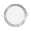 LED Kylpyhuoneen upotettava valo LADA LED/12W/230V 4100K IP44