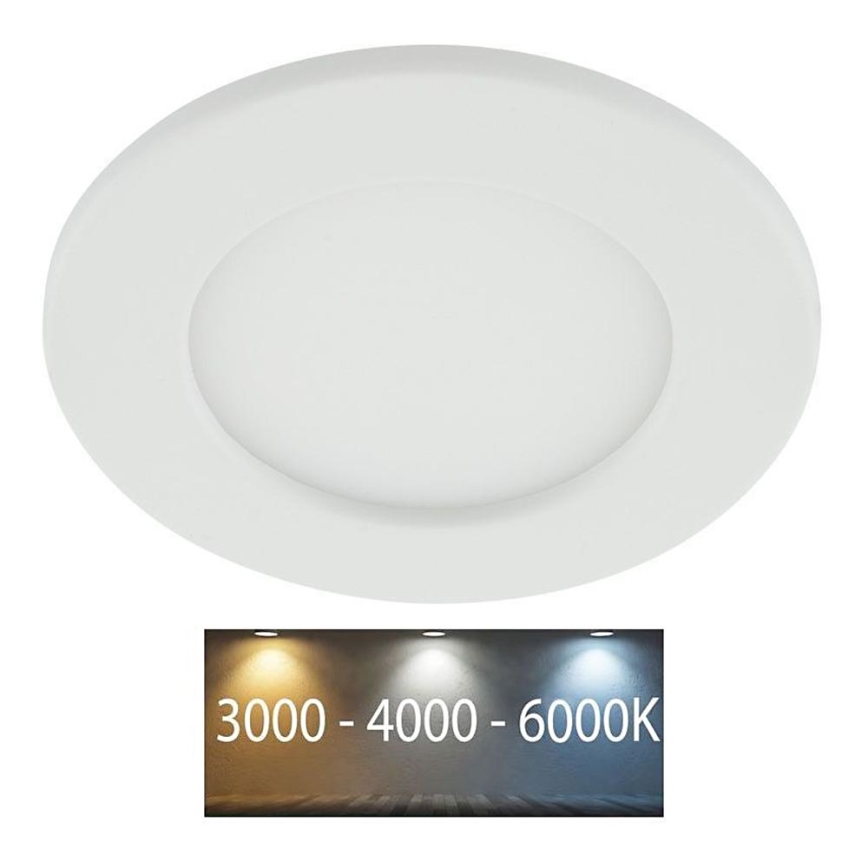 LED Kylpyhuoneen upotettava valo LED/6W/230V 3000/4000/6000K IP44
