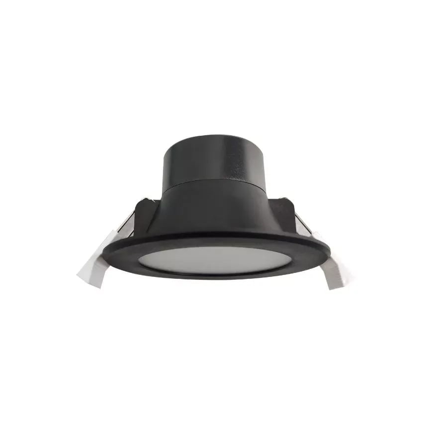 LED Kylpyhuoneen upotettava valo LED/7W/230V 4000K musta IP44