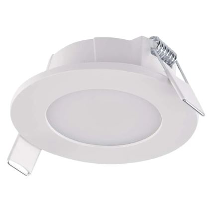 LED Kylpyhuoneen upotettava valo LORI LED/4,5W/230V IP65 2700/4000K halkaisija 8,5 cm valkoinen