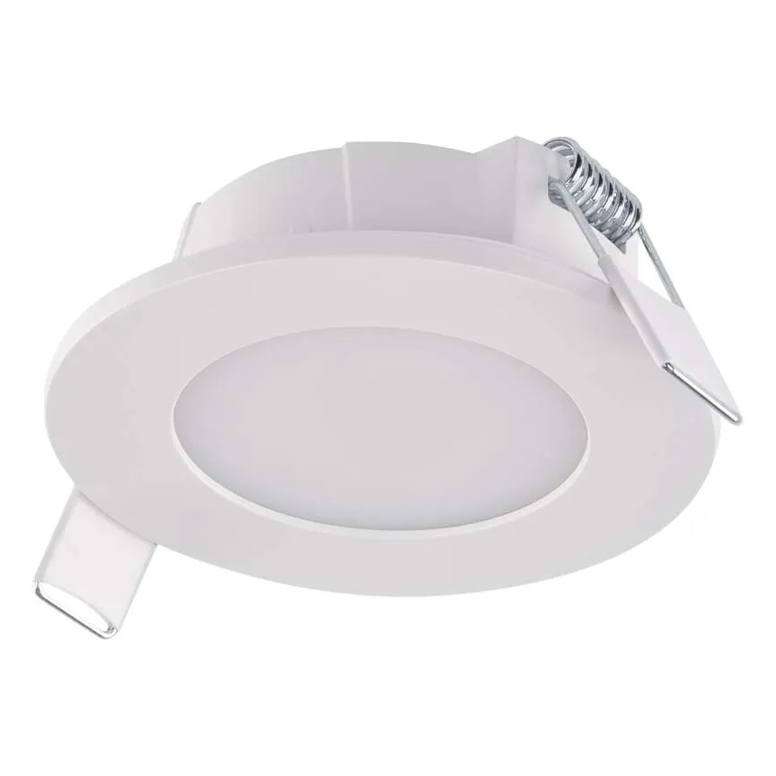 LED Kylpyhuoneen upotettava valo LORI LED/4,5W/230V IP65 2700/4000K halkaisija 8,5 cm valkoinen