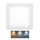 LED Kylpyhuoneen upotettava valo RAFA LED/18W/230V 3000/4000/6000K 22x22 cm IP44 valkoinen