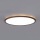 LED Kylpyhuoneen valaisin liike- ja hämärätunnistimella NIVERA LED/32W/230V IP54 3000/4000/6000K halkaisija 42 cm musta + kauko-ohjaus