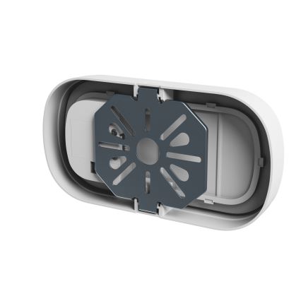 LED-seinävalaisin kylpyhuoneeseen PASTILO LED/10W/230V 2700/4000/6000K IK10 IP54 valkoinen soikea