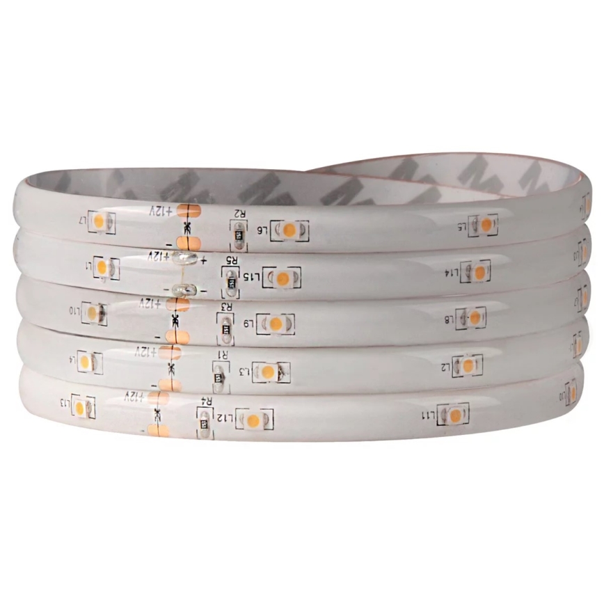 LED-kylpyhuoneenauha 5m 8,5W / 12V IP44 3000K