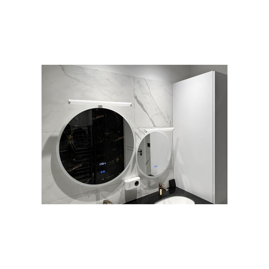 LED kylpyhuonepeilivalaisin LED/10W/230V 45 cm IP44 valkoinen