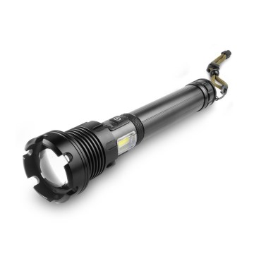 LED Ladattava alumiininen taskulamppu virtapankkitoiminnolla LED/4400 mAh 2200 lm IP44