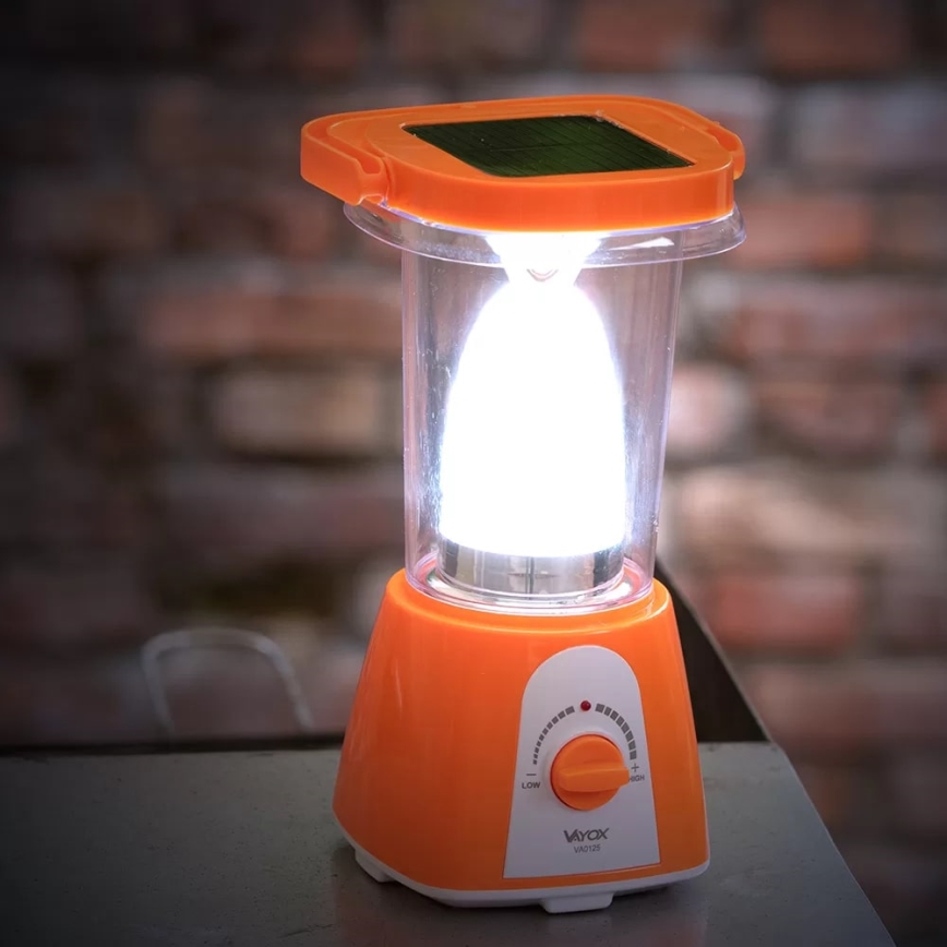 LED Himmennettävä ladattava aurinko lamppu virta pankki -toiminto LED/230V 710 kiiltävä 1600 mAh
