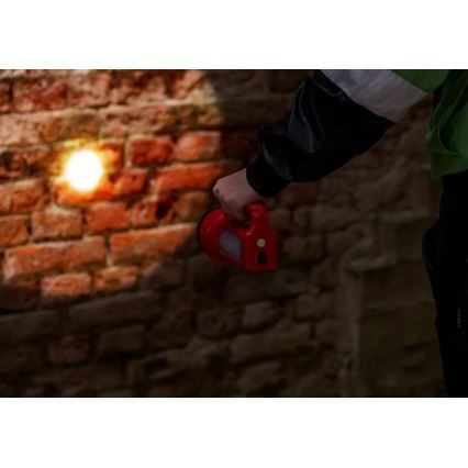 LED Ladattava aurinko taskulamppu LED/7W/230V 400 kiiltävä 3200 mAh