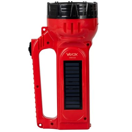 LED Ladattava aurinko taskulamppu LED/7W/230V 400 kiiltävä 3200 mAh
