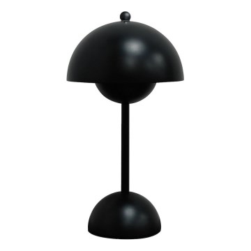 LED-ladattava kosketusohjattu pöytävalaisin COSTA LED/3W/5V 2400 mAh 3000-6000K musta