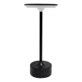 LED ladattava kosketusohjattu pöytävalaisin TAVOLO LED/2,5W/5V 2400 mAh 3000-6000K musta