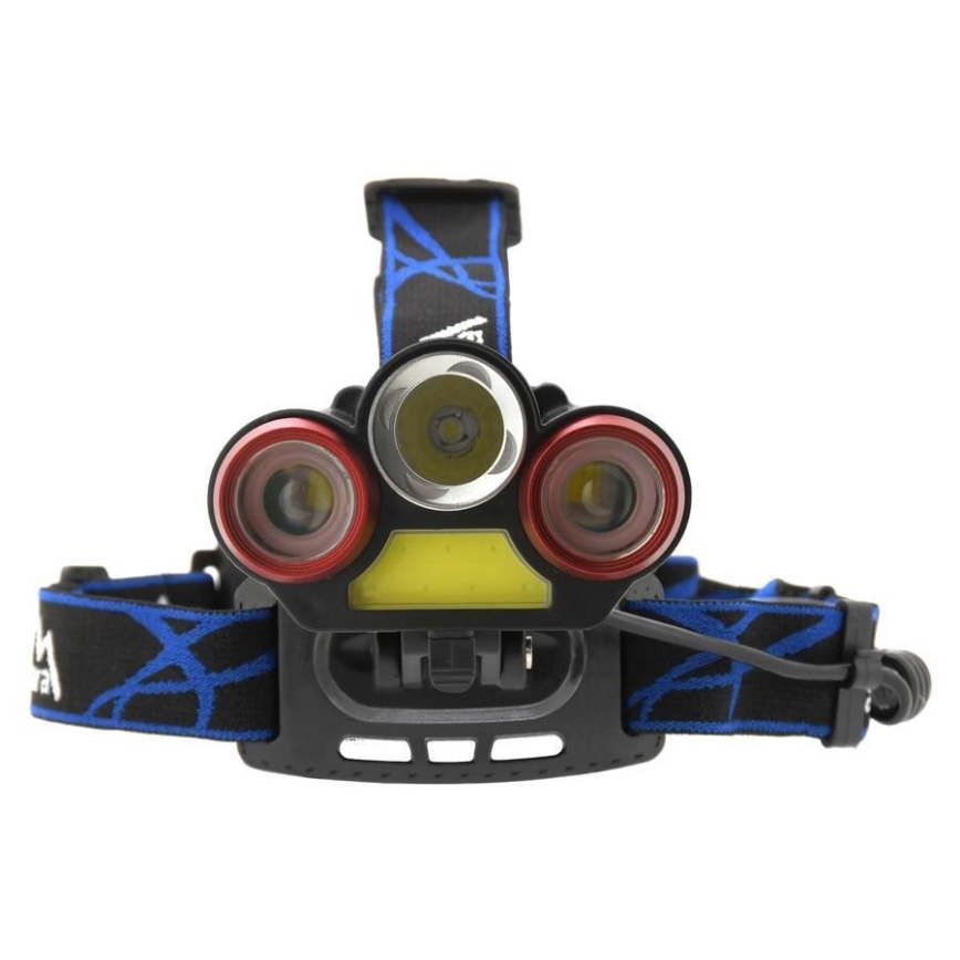 LED Ladattava otsalamppu LED/USB 670lm