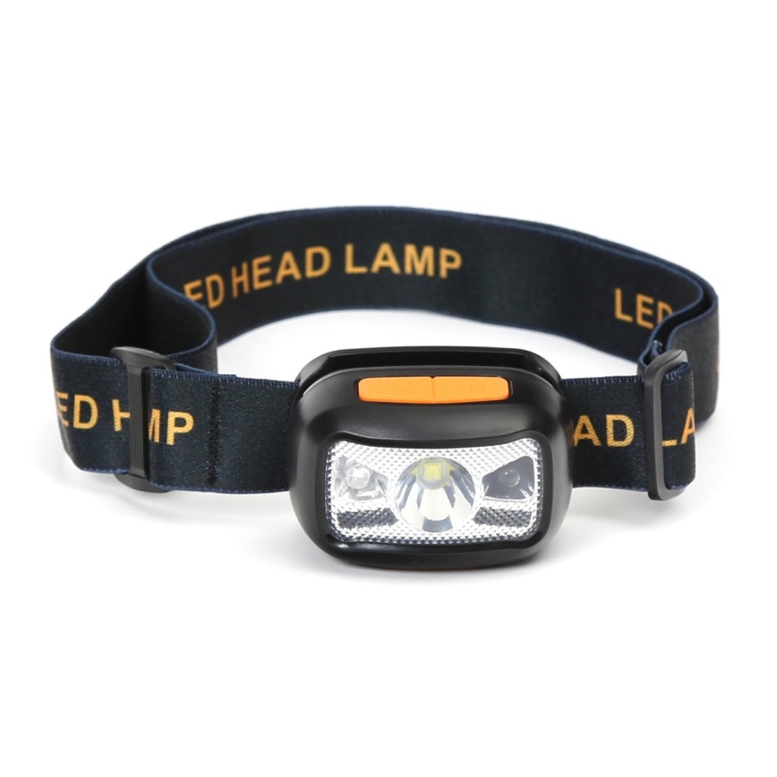 LED Ladattava otsavalo punaisella LEDillä / 3W / 5V