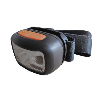 LED Ladattava otsavalo punaisella LEDillä / 3W / 5V