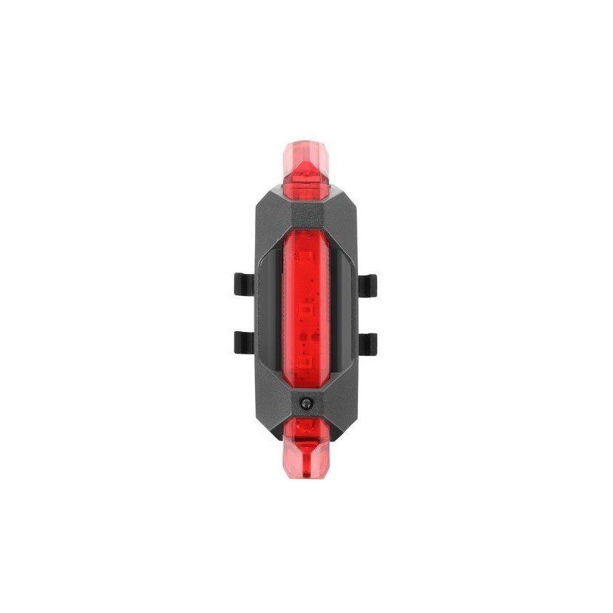 LED Ladattava polkupyörän taskulamppu laskurilla ja kellolla LED/1500 mAh IP65
