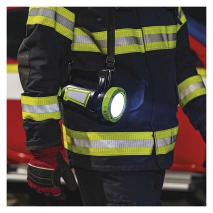 LED ladattava taskulamppu LED/3,7V IP44 850 lm 8000mAh