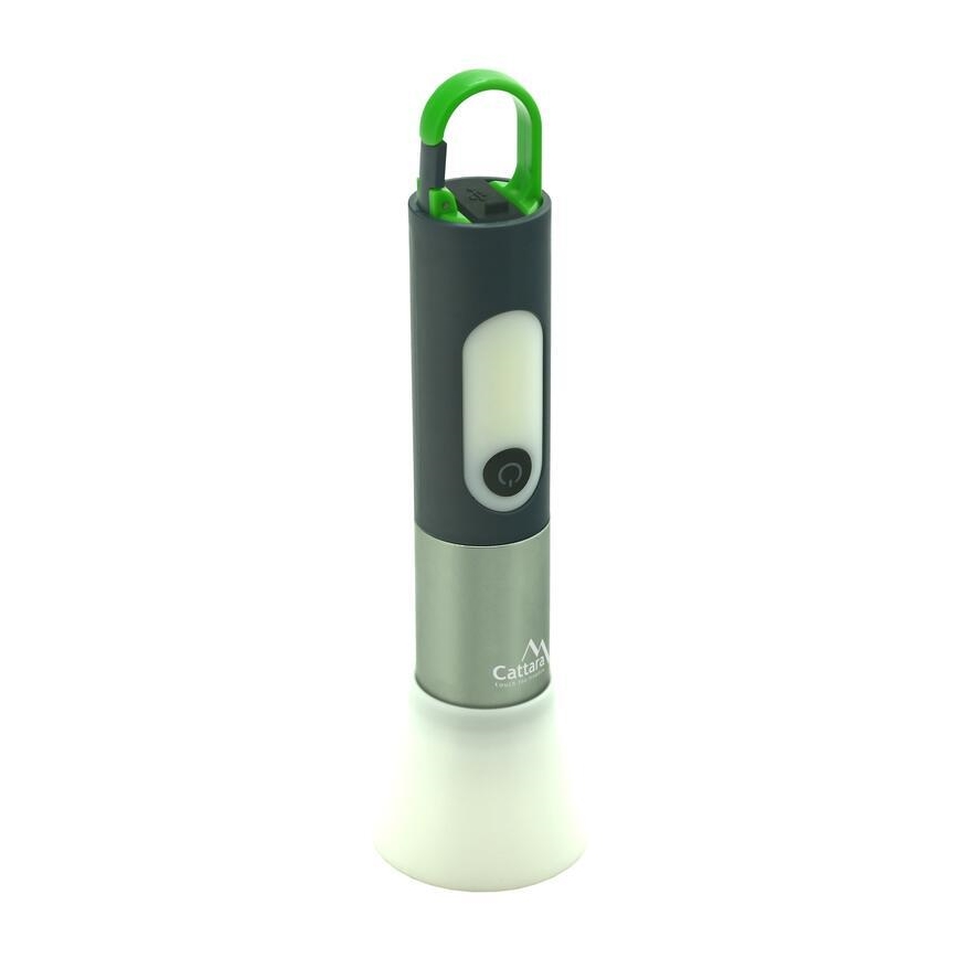 LED ladattava taskulamppu LED/10W/3,7V 750 lm 10h 1500 mAh