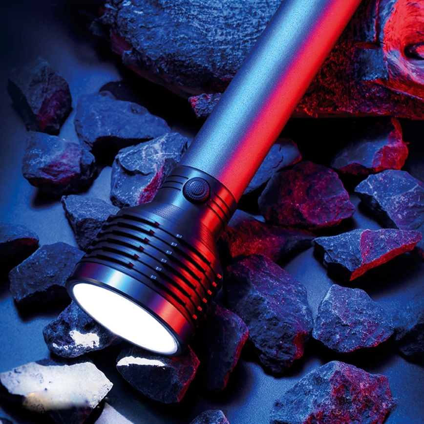 LED Ladattava taskulamppu LED/6,5W/3,7V 2400 mAh