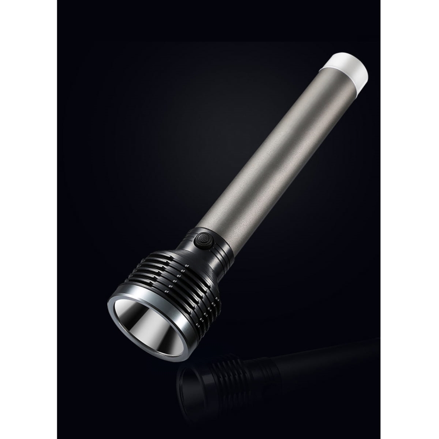 LED Ladattava taskulamppu LED/6,5W/3,7V 2400 mAh