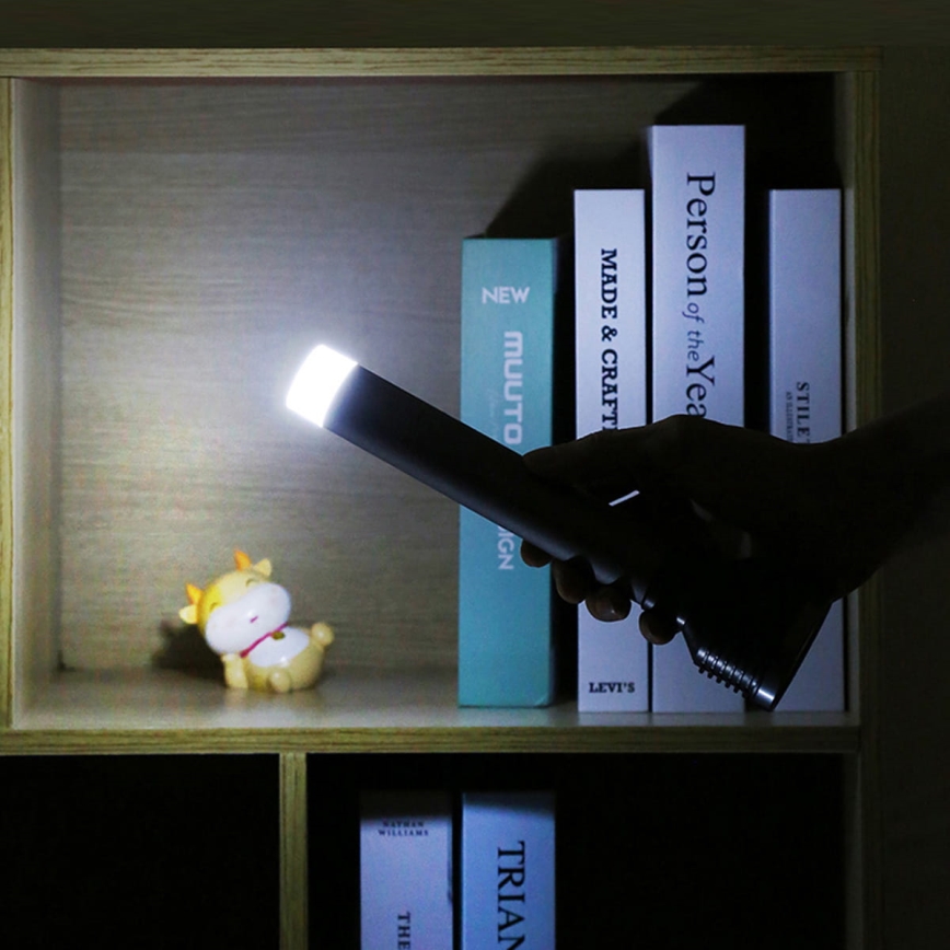 LED Ladattava taskulamppu LED/6,5W/3,7V 2400 mAh